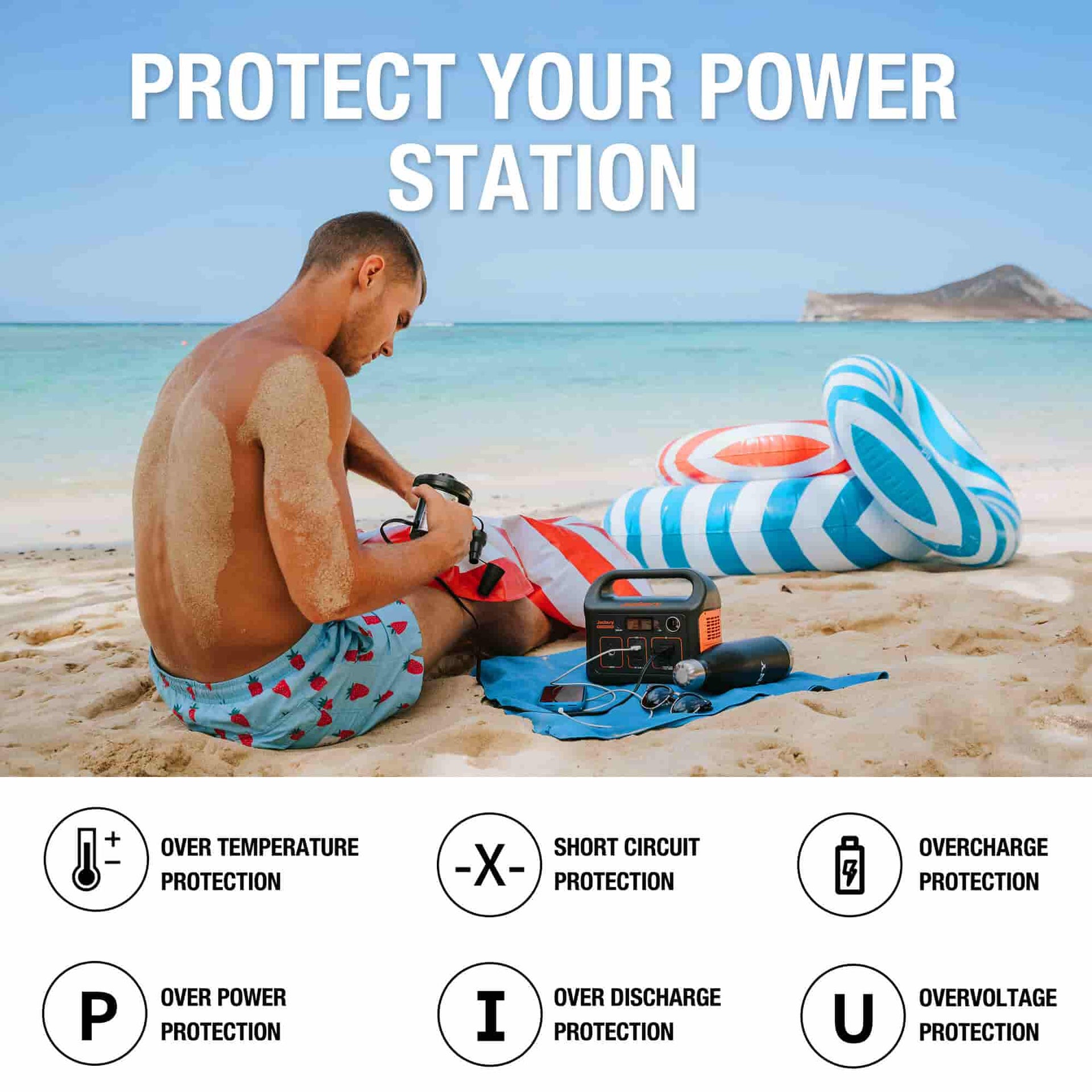 6 protection ways is ensuring the Explorer 240's safety.