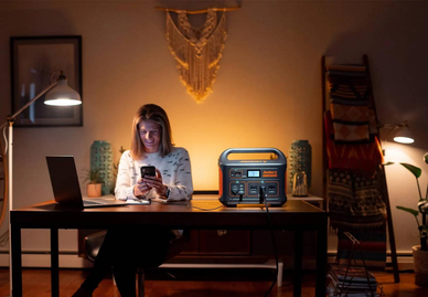 Battery backup for home