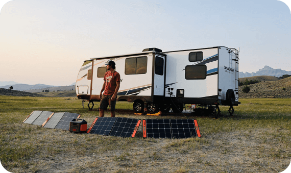 Jackery RV solar panels