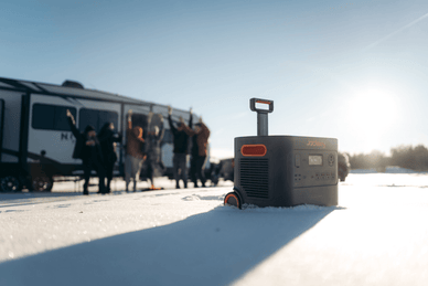 Solar Generator Powers Your Luxury Glamping