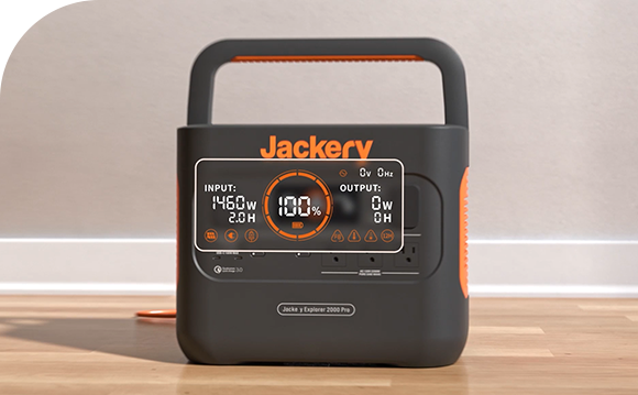 Jackery battery backup for home appliances
