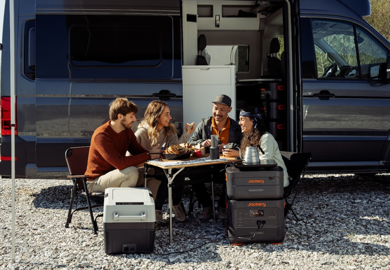 Portable Genset for Camping Coffee: Jackery Solar Generator 2000 Plus