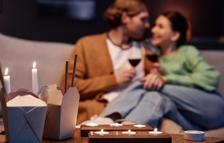Romantic date night decorations