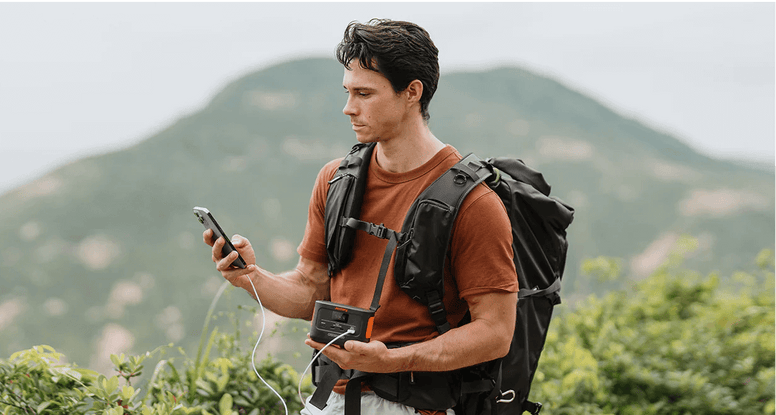Small portable generator for adventures