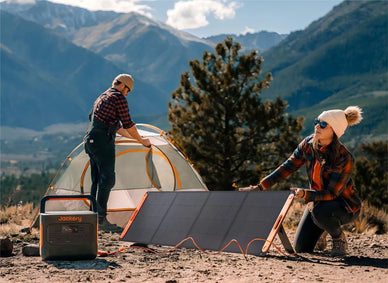best portable solar panel with jackery