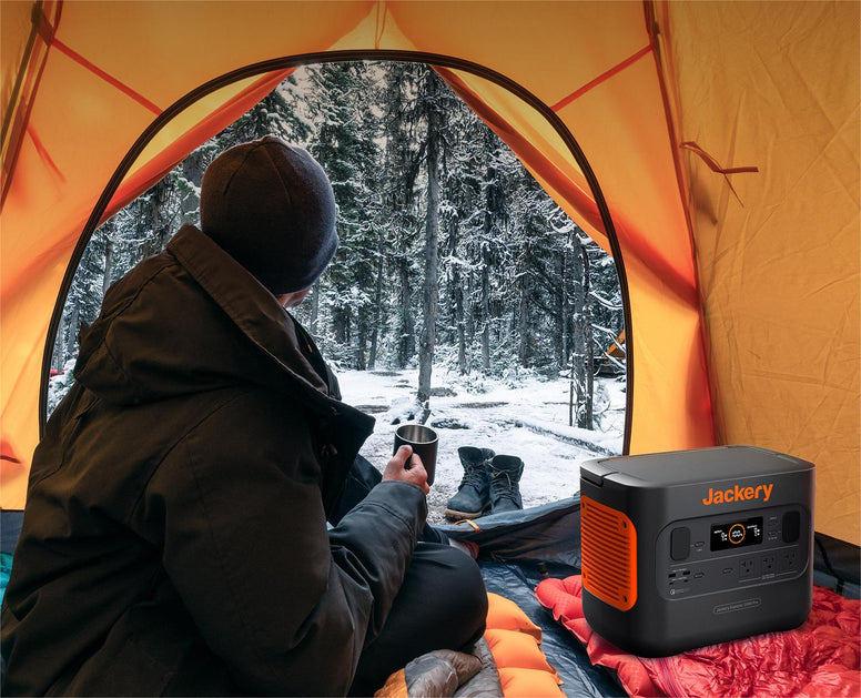 solar powered tent