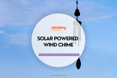 solar powered wind chime