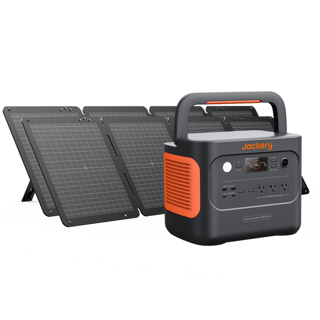 Jackery Solar Generator 1000 Plus | 2000W | Expandable to 5kWh