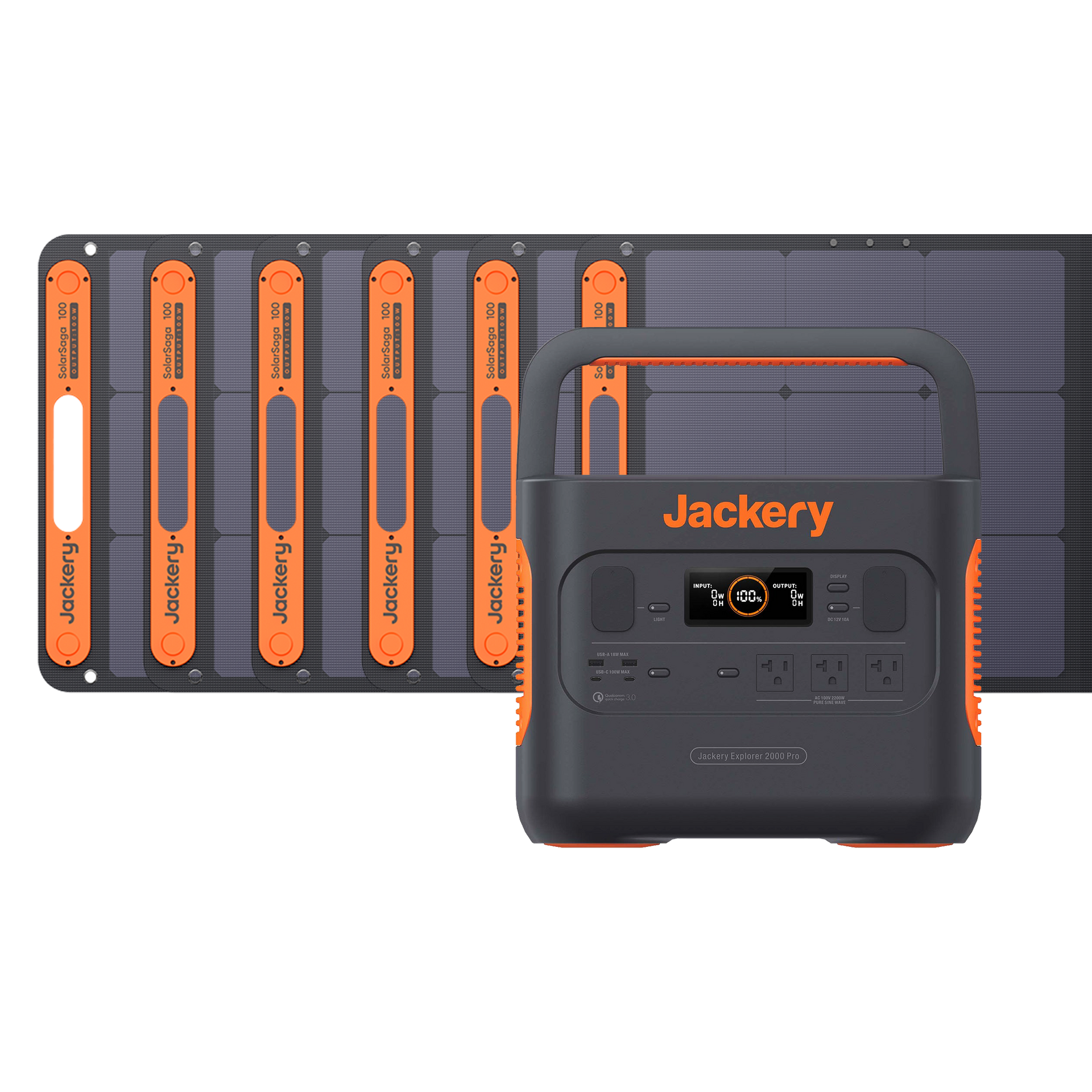 Jackery Solar Generator 2000 Pro 　ジャックリー Jackery ポータブル電源 2000 Pro｜大容量2160Wh 急速充電