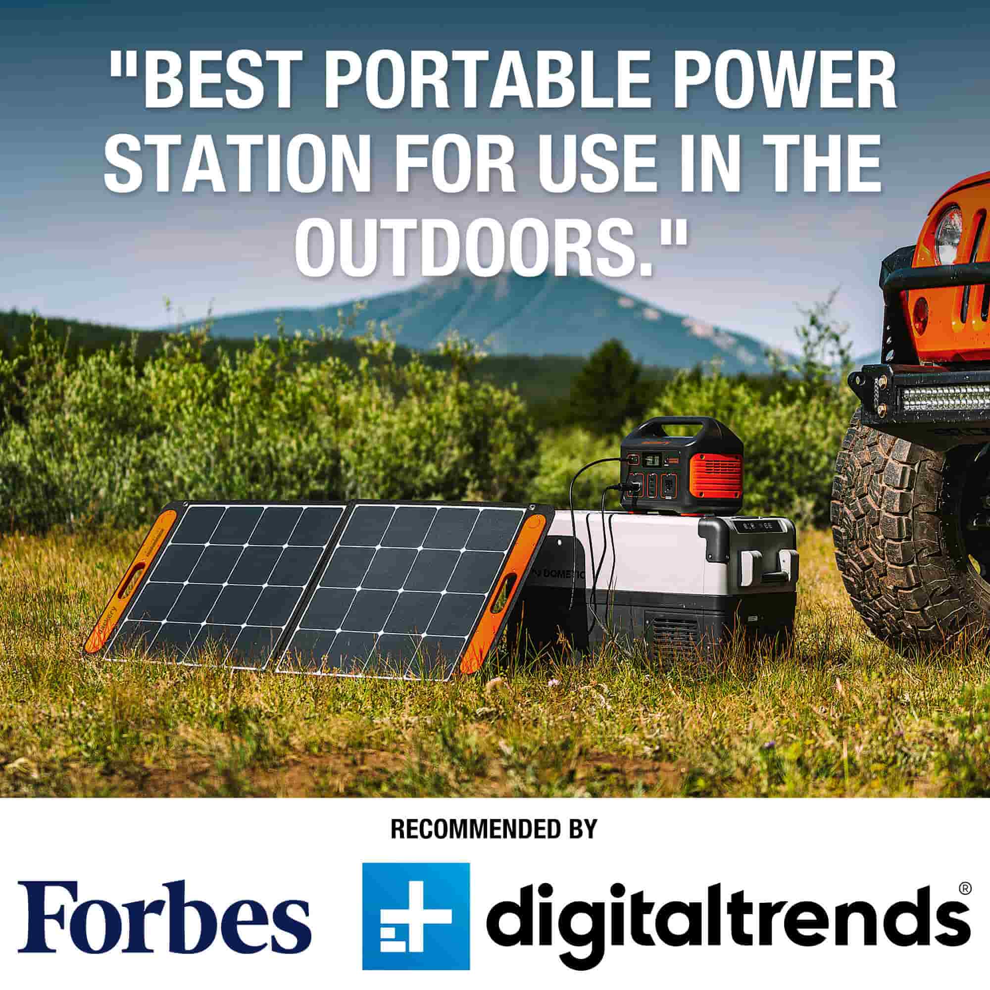 jackery portable power station is recommended by digital trends and forbes.