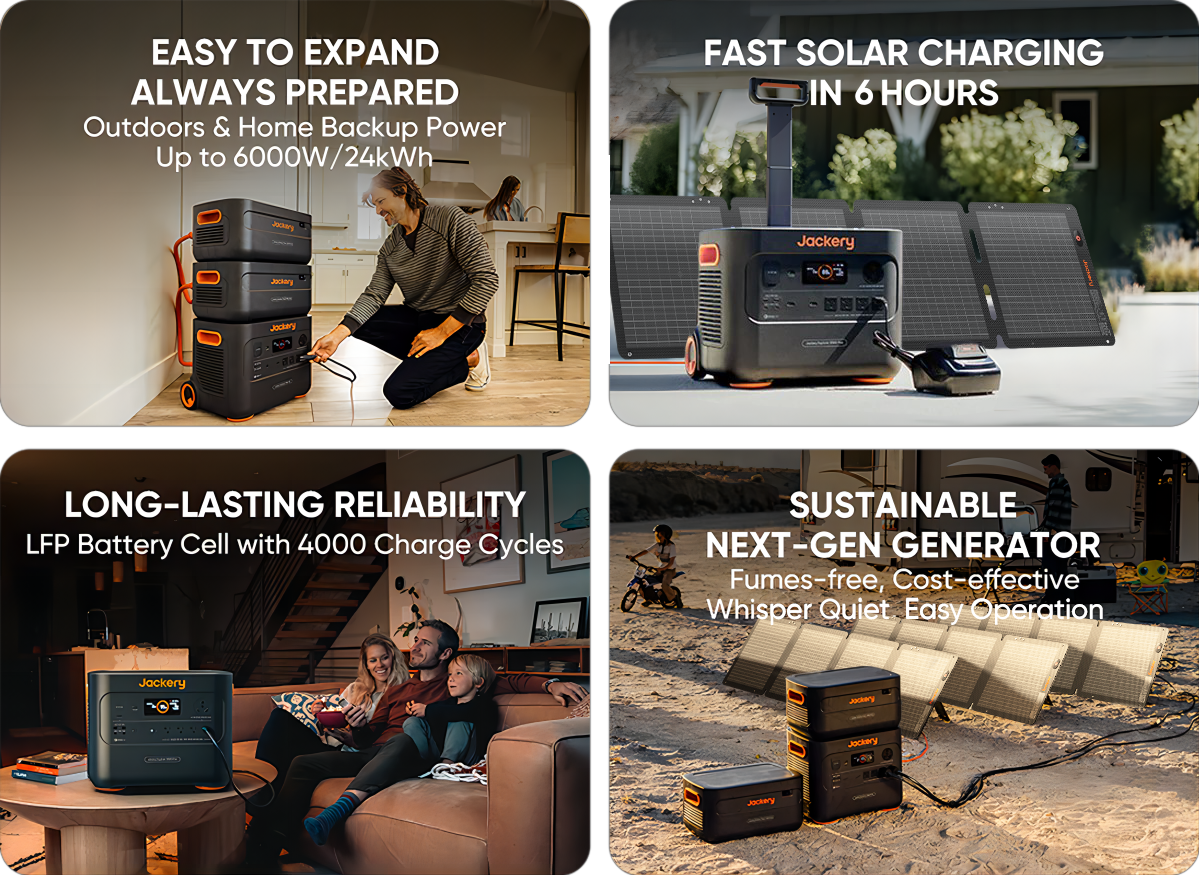 Jackery Solar Generator 2000 Plus
