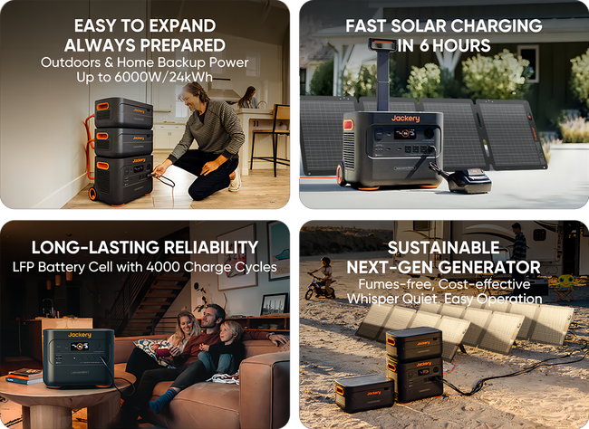 Jackery Solar Generator 2000 Plus