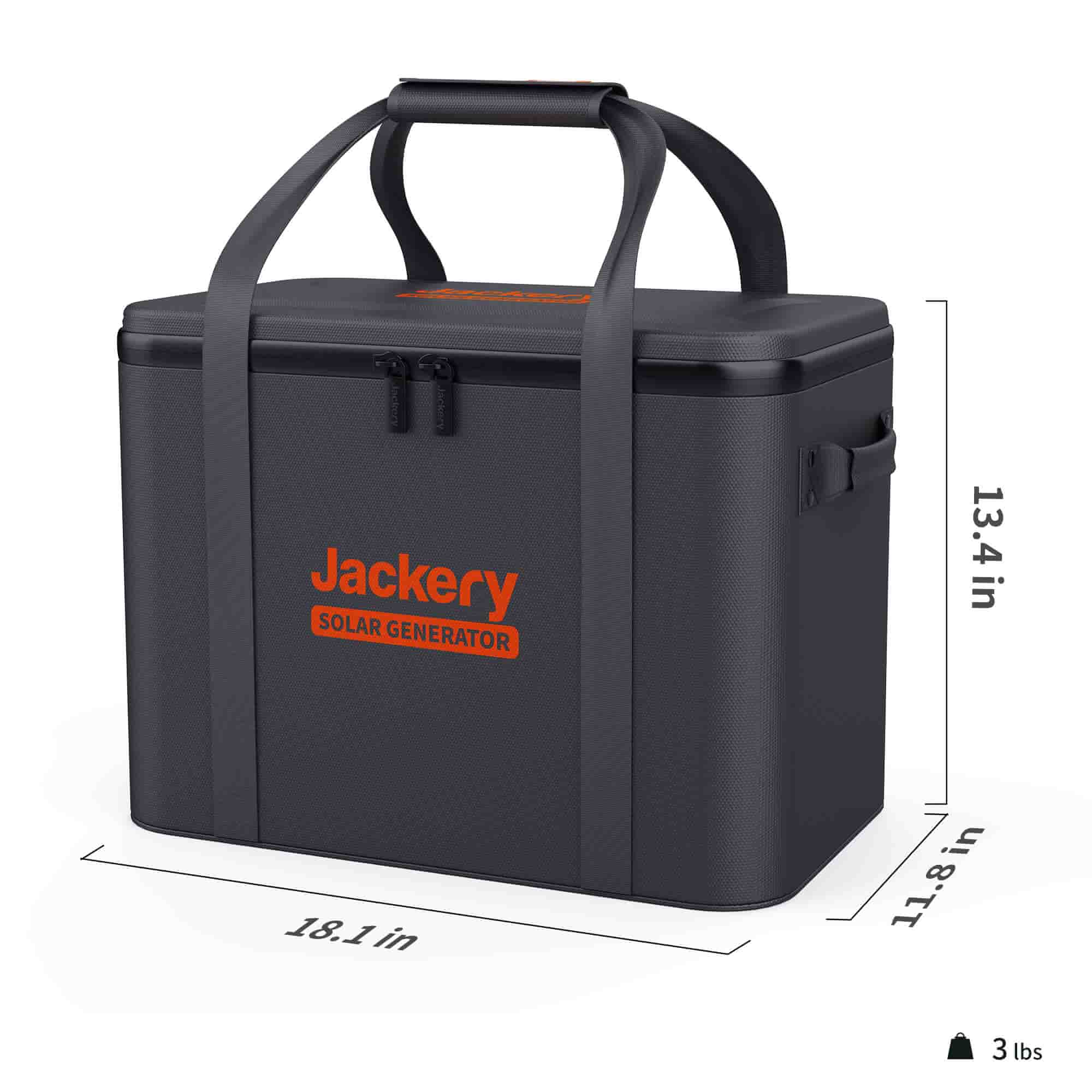 Jackery Upgraded Carrying Case for Explorer 600 Plus/1000/1000 Pro/2000 v2 (M)