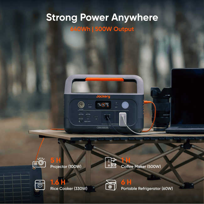 Jackery Explorer 600 v2 Portable Power Station