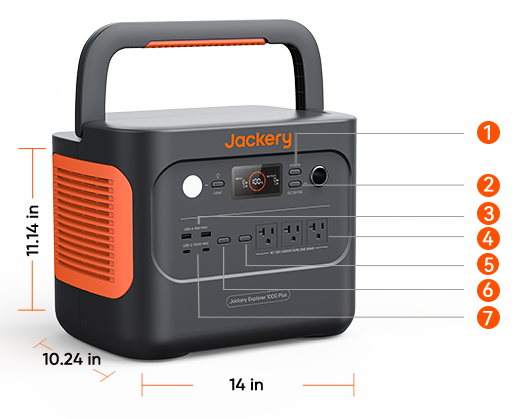 Jackery Explorer 1000 Plus Portable Power Station – Jackery CA