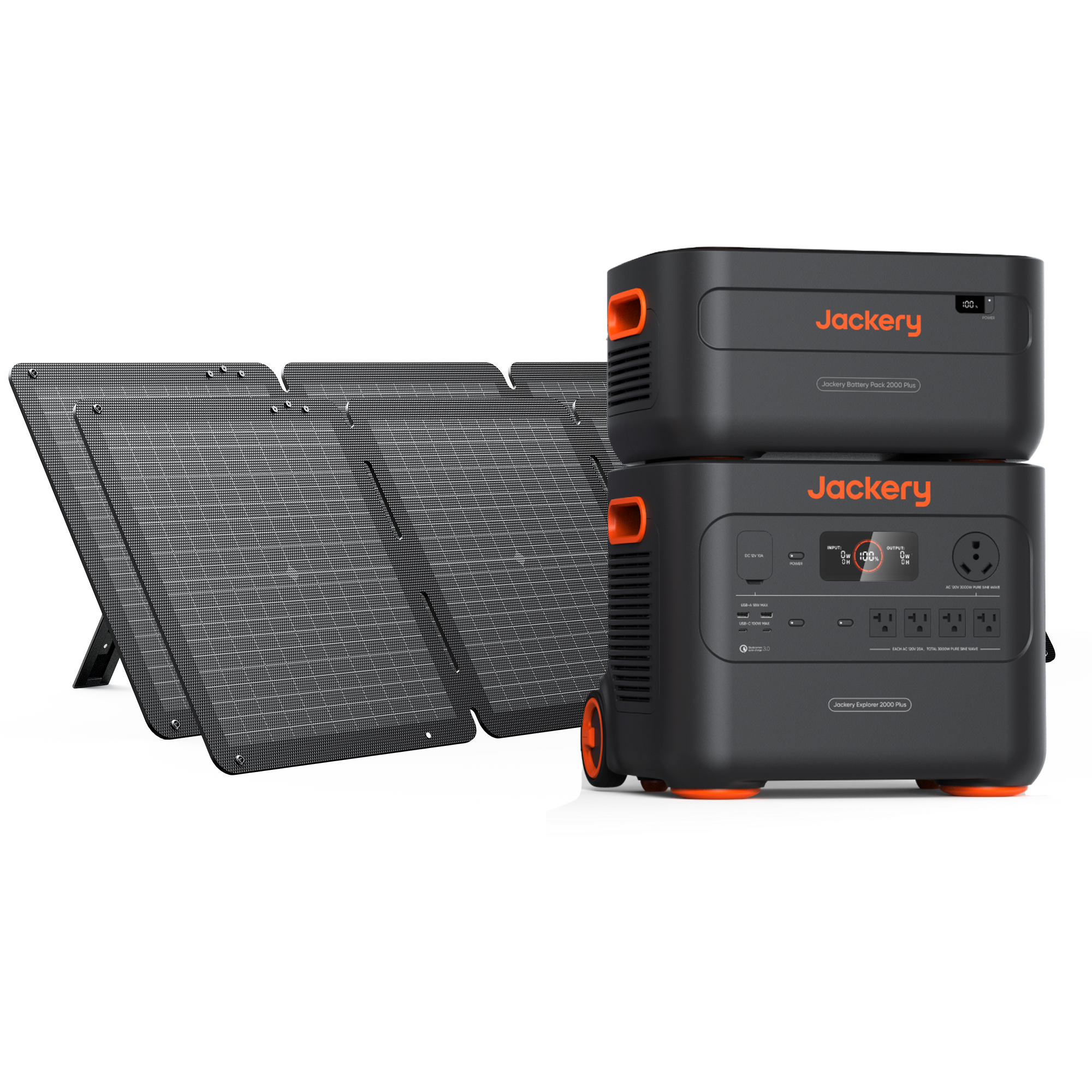 Jackery Solar Generator 2000 Plus 2kWh | 6000W Output - Jackery CA