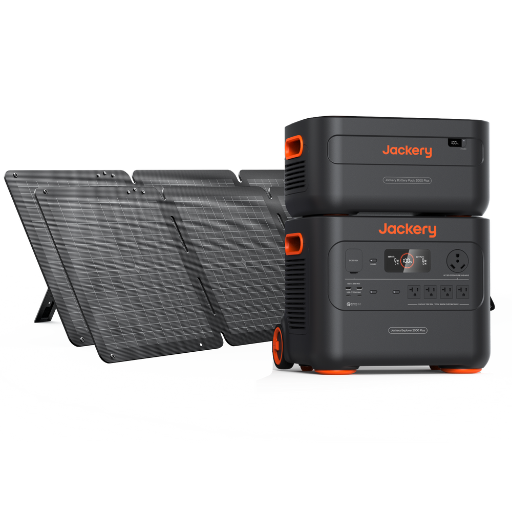 Jackery Solar Generator 2000 Plus 2kWh | 6000W Output - Jackery CA