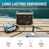 Jackery explorer 500 power station can power more with 518wh capacity.