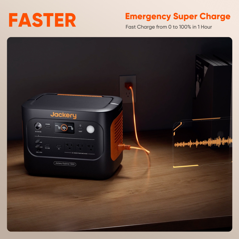 Jackery Explorer 1000 v2 1070Wh | Charge 0-100% in 1H - Jackery CA Jackery Explorer 1000 v2 1070Wh | Charge 0-100% in 1H - Jackery CA