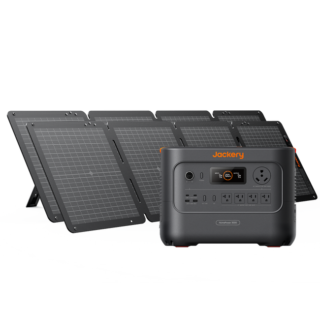 Jackery Solar Generator HomePower 3000