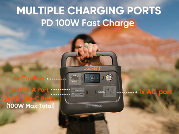 Jackery Explorer 300 Plus Portable Power Station