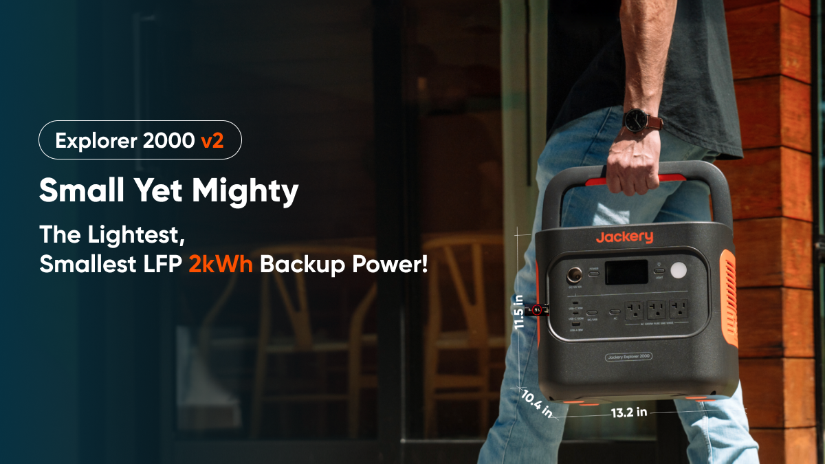 Jackery Explorer 2000 v2 Portable Power Station - Jackery CA