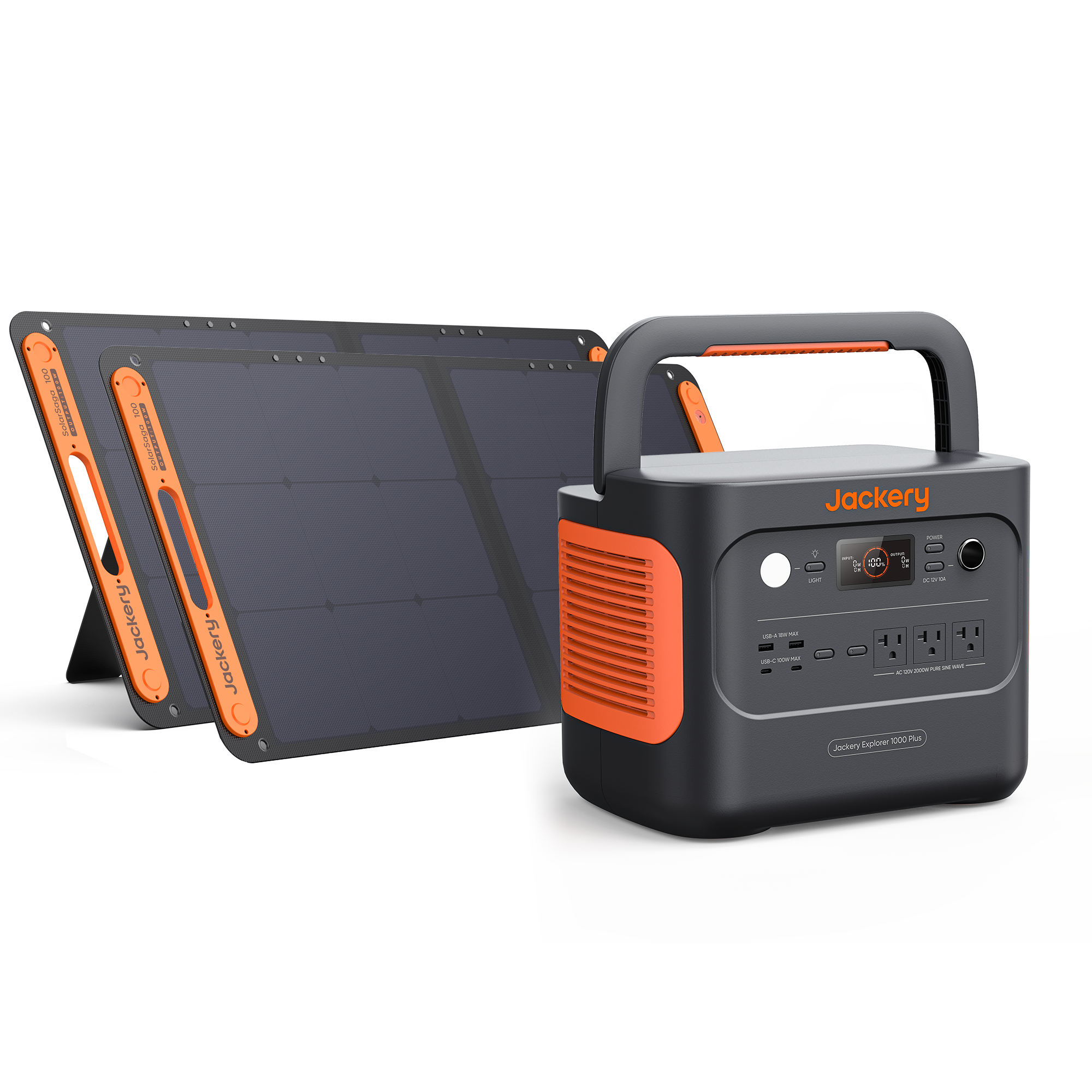Jackery Solar Generator 1000 Plus | 2000W | Expandable to 5kWh Jackery Solar Generator 1000 Plus | 2000W | Expandable to 5kWh