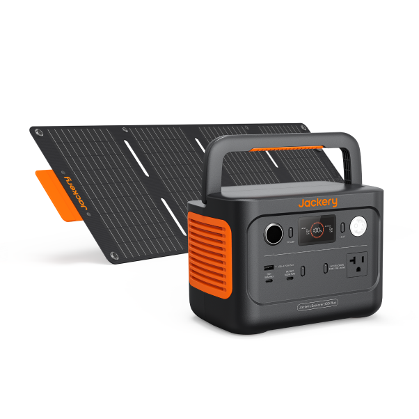 Jackery Solar Generator 300 Plus Explorer 300 Plus + SolarSaga 40W x 1