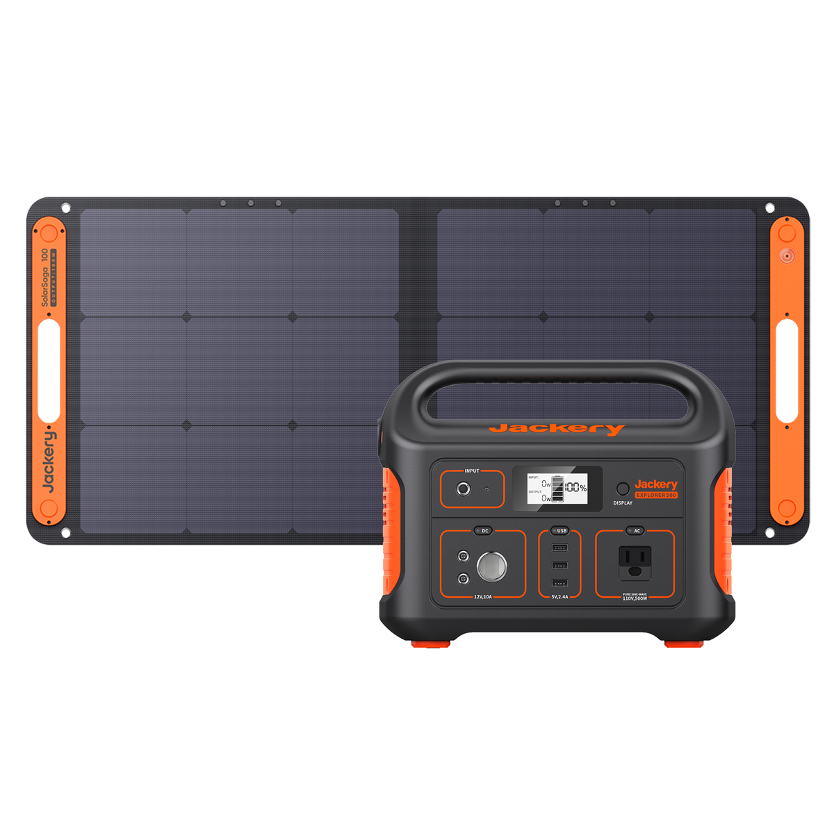 Jackery Solar Generator 500 | 518Wh | Camping & Outdoor Power