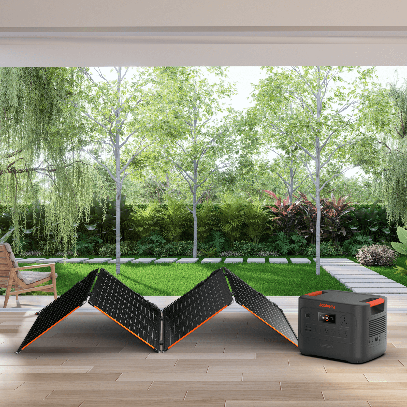 Jackery Solar Generator HomePower 3000