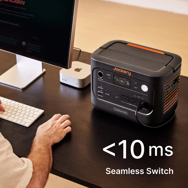 Jackery Solar Generator HomePower 1000 v2