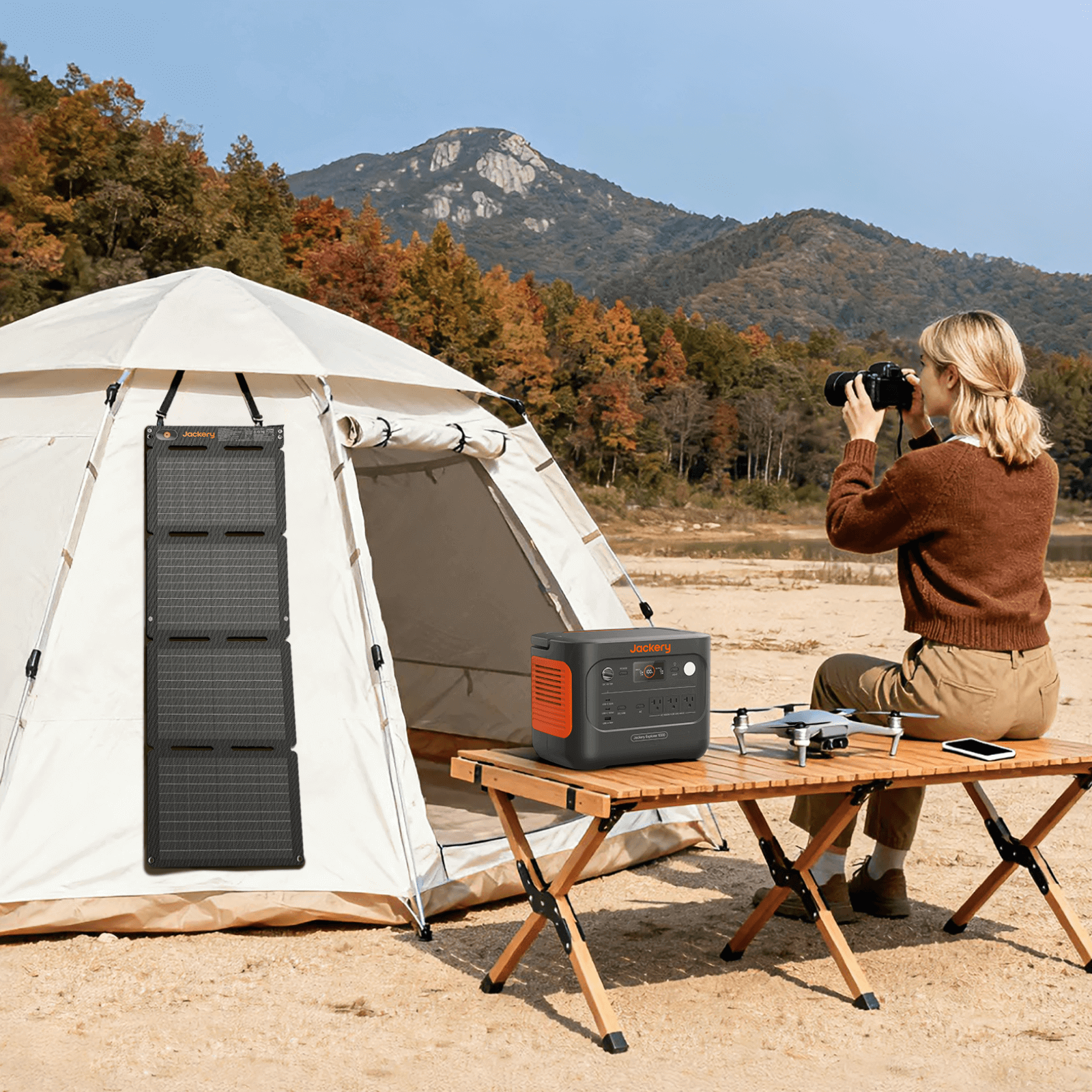 SolarSaga 40 Air | 40W Bifacial Solar Panel | 0.9kg IP68 - Jackery CA SolarSaga 40 Air | 40W Bifacial Solar Panel | 0.9kg IP68 - Jackery CA