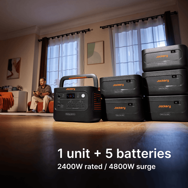 Jackery Solar Generator HomePower 2000 Plus v2