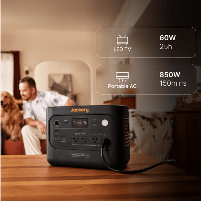 Jackery Solar Generator HomePower 2000 Plus v2
