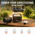 Jackery Explorer 300 power station can power up to 6 outdoor devices at the same time.
