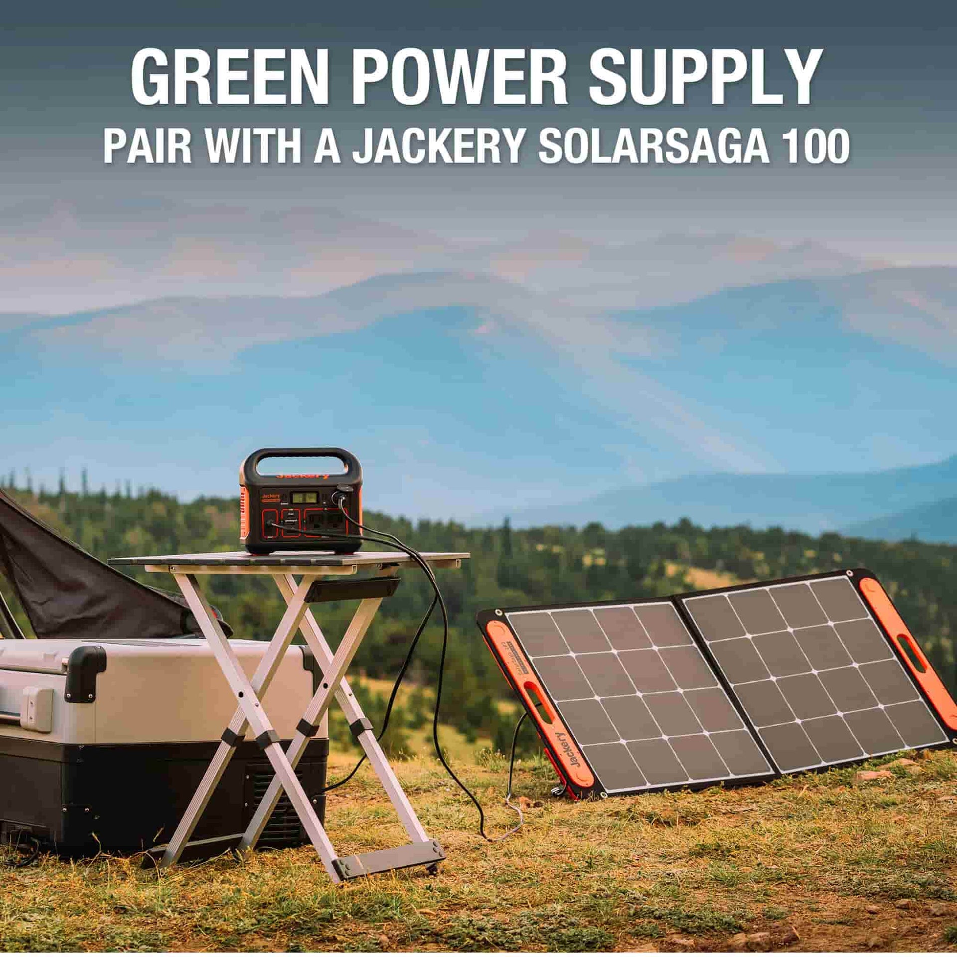 Pair with a jackery solar saga 100, it's be a solar generator.